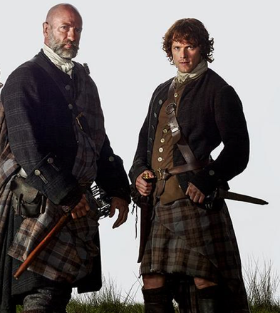 New photo of the MacKenzie Clan, including Jamie and Dougal | Outlander ...
