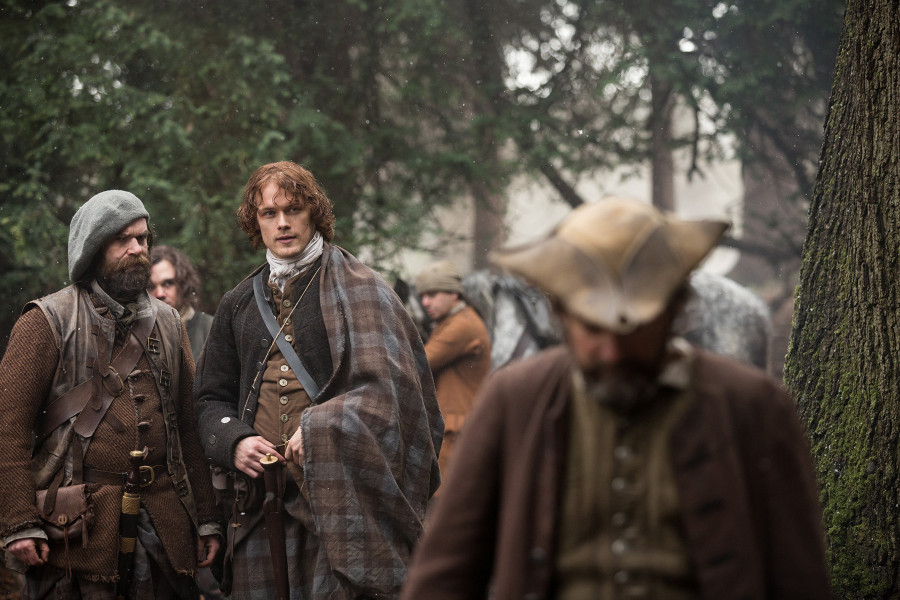 Many New Official and Behind the Scenes Photos Released for 'Outlander ...