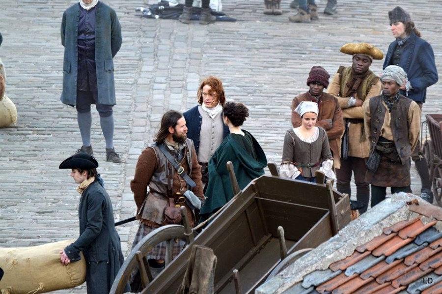 'Outlander' Begins Filming in Fife, Scotland Harbor | Outlander TV News