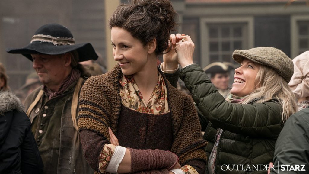 New Behind the Scenes Photo of Caitriona Balfe | Outlander TV News