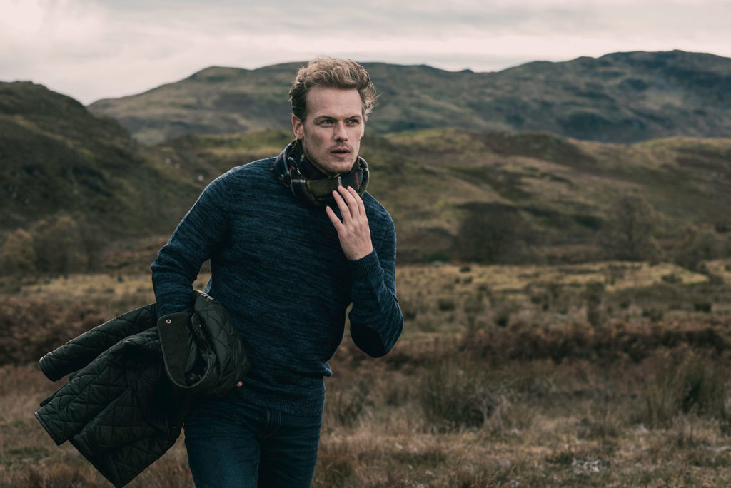 Sam Heughan talks about his AW18 Barbour Collection- The Week Magazine ...